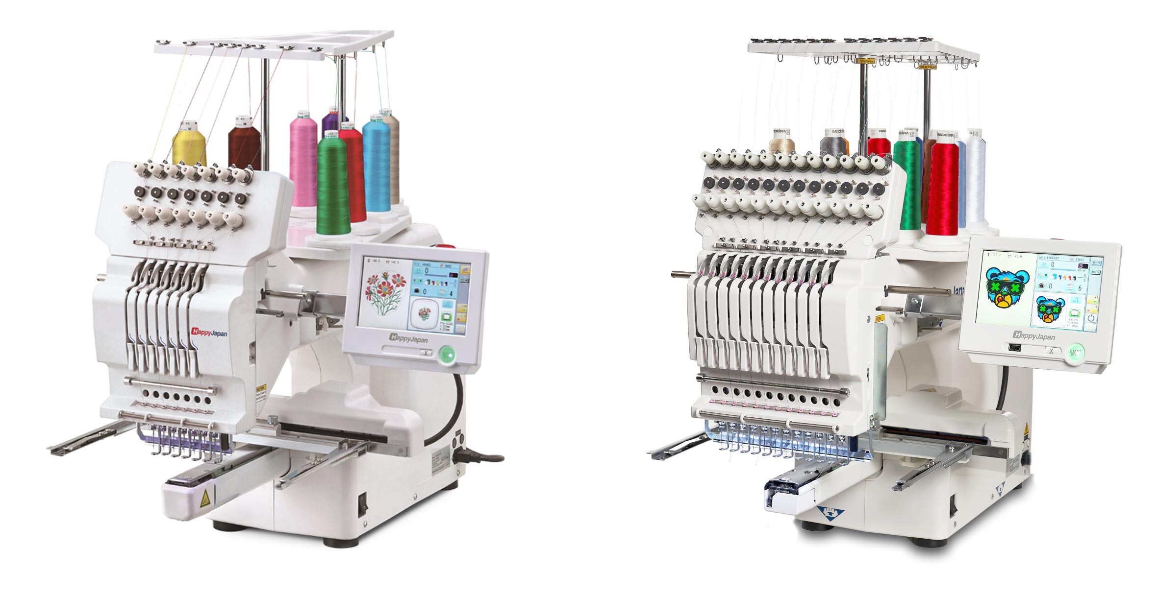 HappyJapan Compact Embroidery Machines